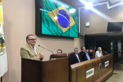 Lançamento da pré-candidatura de Nelson DArrigo a prefeito de Caxias do Sul, Patriota, Caxias do Sul<!-- NICAID(14435686) -->