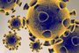 Ilustração do coronavírus<!-- NICAID(14435479) -->