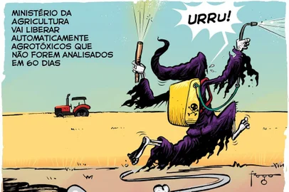 charge de Gilmar Fraga publicada em 3 de março de 2020<!-- NICAID(14437564) -->