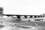  Obras de construção da ponte Mauá, entre as cidades de Jaguarão, no Brasil e Rio Branco no Uruguai, no final da década de 1920.<!-- NICAID(14437258) -->