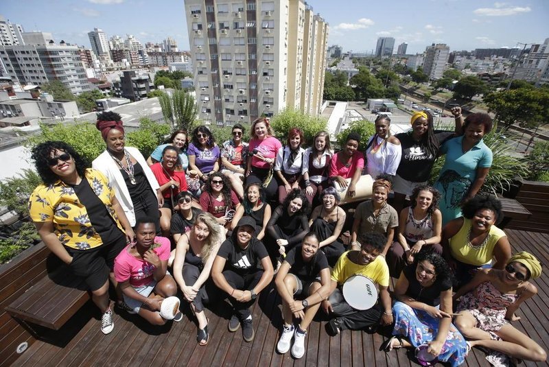  PORTO ALEGRE, RS, BRASIL - 2020.05.03 - Matéria especial com bandas e projetos encabeçados por mulheres. (Foto: ANDRÉ ÁVILA/ Agência RBS)<!-- NICAID(14441049) -->