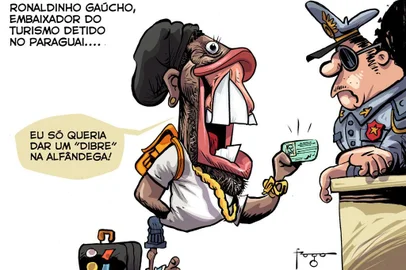 charge de Gilmar Fraga publicada no espaço de Iotti em 6 de março de 2020<!-- NICAID(14441654) -->