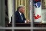 "Vírus estrangeiro", "falha da União Europeia", culpa dos chineses. Os toques xenófobos do discurso de Trump sobre coronavírus