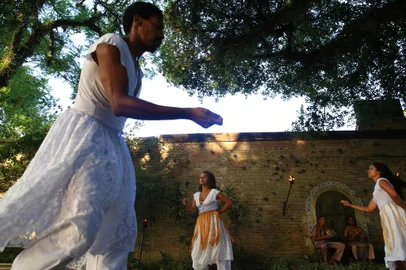  PELOTAS, RS, BRASIL,09/03/2020- Companhia de Dança Afro Daniel Amaro. (FOTOGRAFO: TADEU VILANI / AGENCIA RBS)<!-- NICAID(14445232) -->