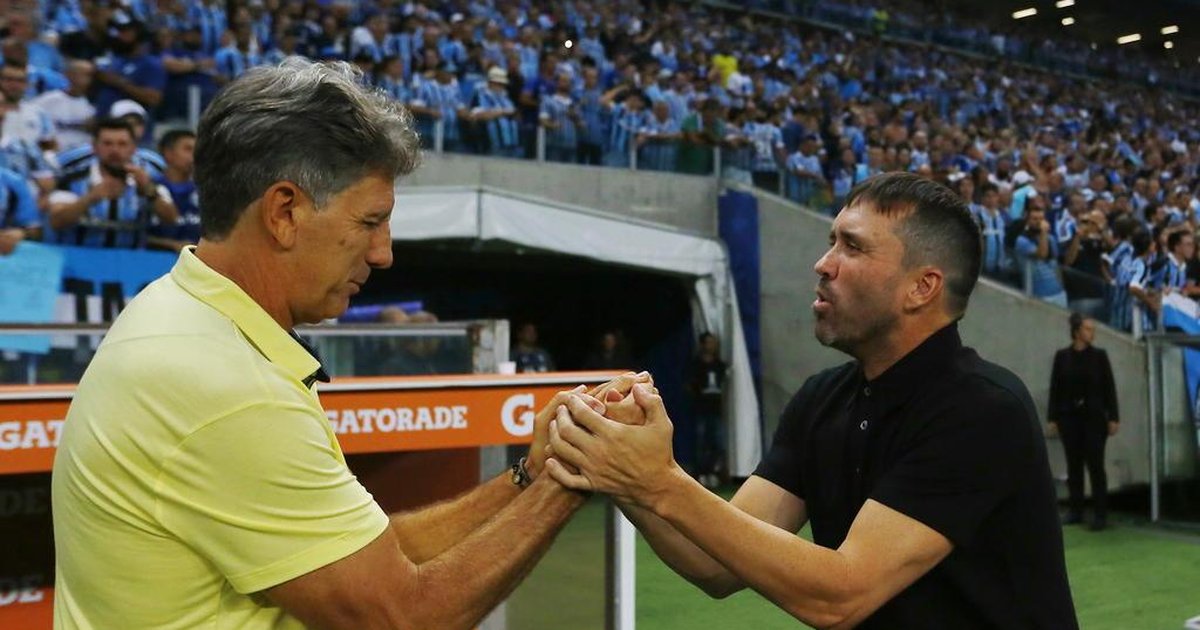 Gre-Nal sinônimo de alívio? Veja o que está em jogo para Coudet e Renato no clássico da Libertadores