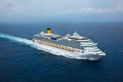 Transatlântico Costa Pacifica, da Costa Cruzeiros<!-- NICAID(12531589) -->