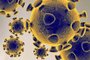 Ilustração do coronavírus<!-- NICAID(14435479) -->