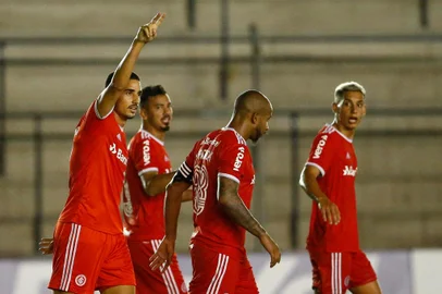  PORTO ALEGRE, RS, BRASIL,15/03/2020- Internacional x São José: São José recebe o Inter pela terceira rodada do segundo turno do Gauchão no Estádio Passo da Areia, com portões fechados.(Foto: Marco Favero / Agencia RBS)<!-- NICAID(14452449) -->