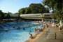  PORTO ALEGRE, RS, BRASIL - 14/01/2020Durante o verão, clubes com piscinas são boas opções de lazer. Na foto, o clube Grêmio Náutico União<!-- NICAID(14387178) -->