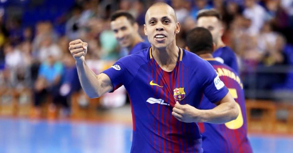 Ex-pivô da Cortiana/UCS é eleito melhor jogador do mundo de futsal