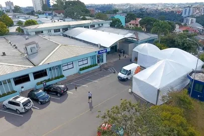 espaço do BEM, hospital círculo. Atendimento de pacientes com sintomas respiratórios<!-- NICAID(14464709) -->