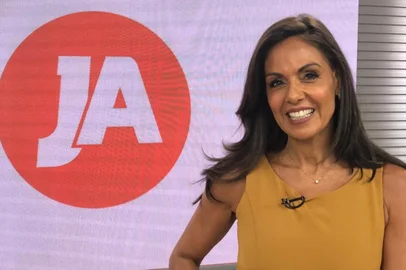 Cristina Ranzolin no Jornal do Almoço em 7 de dezembro de 2019.<!-- NICAID(14351358) -->