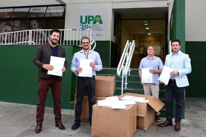A Secretaria Municipal da Saúde de Caxias recebeu a doação de 300 kits de EPI.<!-- NICAID(14466853) -->