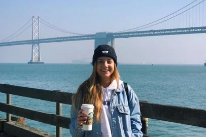 Nathália Rech, jovem caxiense nos EUA surante pandemia de coronavírus<!-- NICAID(14467531) -->