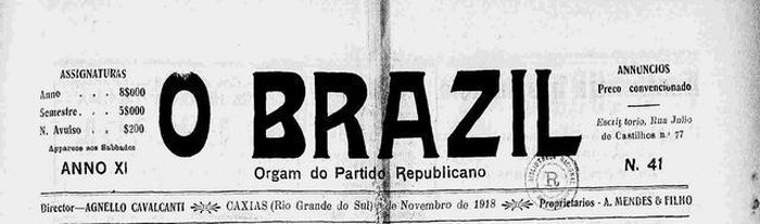 Centro de Memória da Câmara de Vereadores de Caxias do Sul / Reprodução