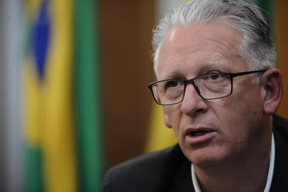  FARROUPILHA, RS, BRASIL (29/10/2019)Farroupilha registra 21 assassinatos em 2019. A maioria dos crimes aconteceu nos bairros São José e Industrial, onde há áreas invadidas e tráfico de drogas. Na foto, prefeito Claiton Gonçalves. (Antonio Valiente/Agência RBS)<!-- NICAID(14308028) -->
