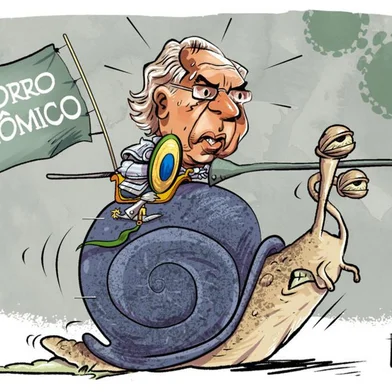 Charge de Gilmar Fraga para coluna + Economia<!-- NICAID(14474747) -->