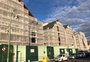 Retomada a construção de um complexo com hotel, lojas e prédios residenciais na Serra