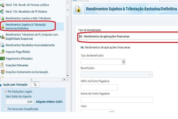 Reprodução / Receita Federal
