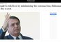 Bolsonaro minimiza coronavírus e põe vidas em risco, diz editorial do The Washington Post 