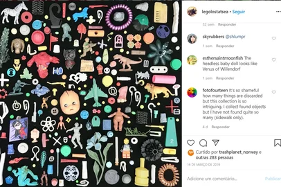 Reprodução de página do Instagram