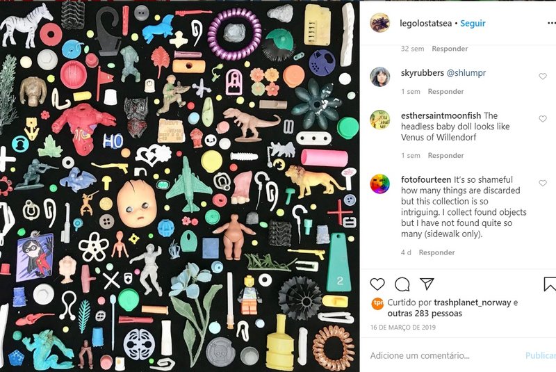 Reprodução de página do Instagram