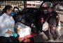 Drive-thru solidário do Beira-Rio arrecada quatro toneladas de alimentos