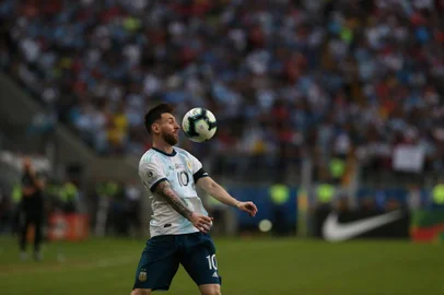  PORTO ALEGRE, RS, BRASIL, 23/06/2019- Catar x Argentina, jogo válido pela Copa América.(FOTOGRAFO: FERNANDO GOMES / AGENCIA RBS)<!-- NICAID(14134018) -->