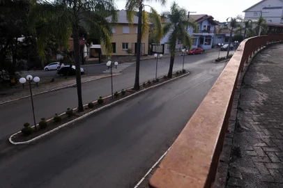  NOVA PÁDUA, RS, BRASIL, 22/04/2020 - Reportagem apura como pequenas cidades estão enfrentando o distanciamento social, e como estão se preparando para enfrentar a pandemia. (Marcelo Casagrande/Agência RBS)<!-- NICAID(14483919) -->