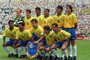Foto posada da Seleção Brasileira de futebol, campeã mundial de 1994, nos Estados Unidos. A final foi contra a Itália. Data Evento: 1994 Brasil X Itália#ENVELOPE:140772<!-- NICAID(357726) -->