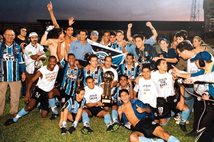 Grêmio comemora 23 anos da conquista da Copa Sul de 1999