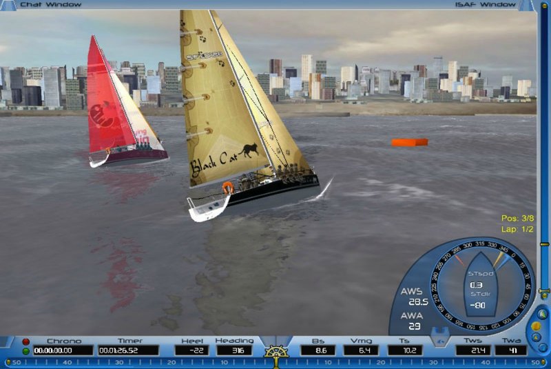 Game virtual Virtua Skipper