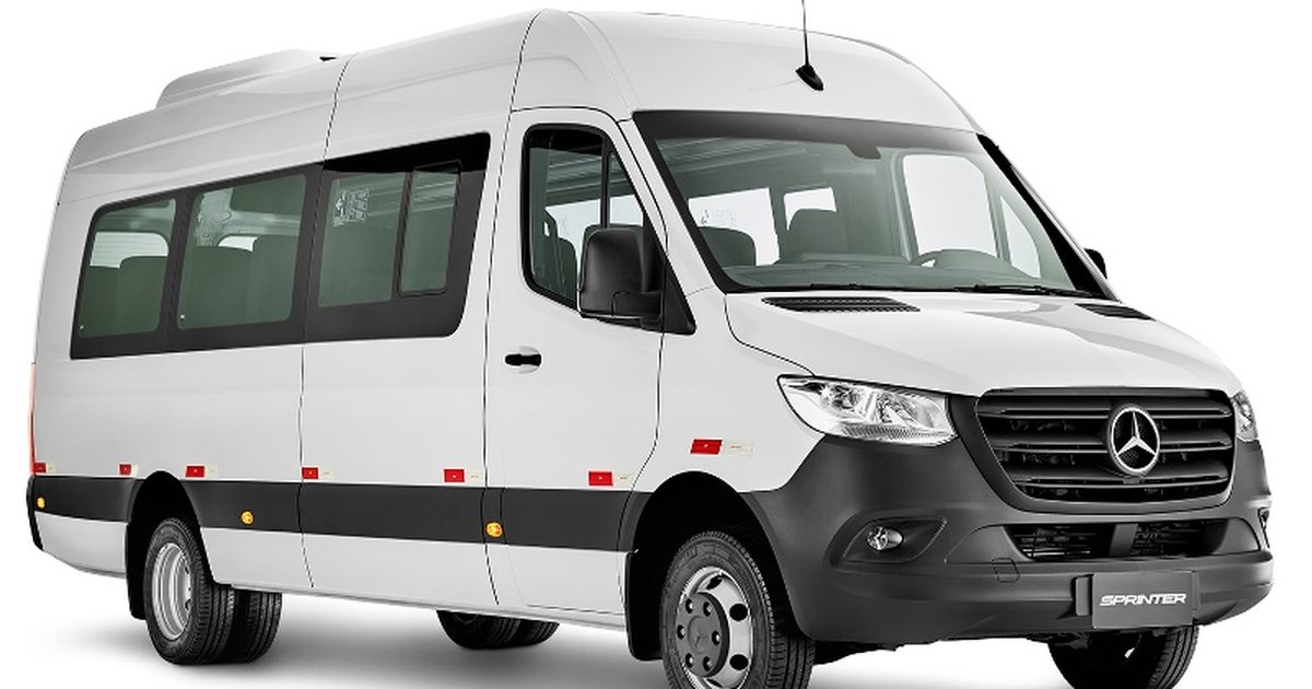 Sprinter, van MercedesBenz tem nova opção para passageiros GZH