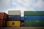  CAXIAS DO SUL, RS, BRASIL, 16/08/2016. Ambiental do Porto Seco / Estação Aduaneira, mostrando os containers. Matéria sobre a influência da variação do dólar na economia de exportação. (Diogo Sallaberry/Agência RBS)<!-- NICAID(12382112) -->