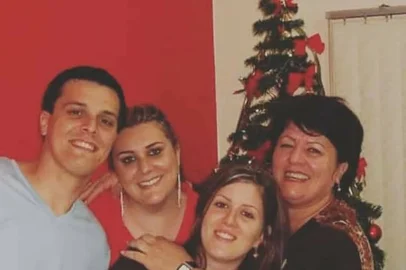 Fátima Regina Donato (à direita, com os filhos), era sinônimo de alegria para todos que a descrevem