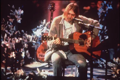 PROJETO 2000 - KURT COBAIN, LÕDER DO CONJUNTO MUSICAL "NIRVANA" - DIVULGAÁvO Fonte: Divulgação Fotógrafo: Não se Aplica
