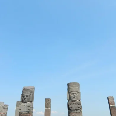 Zona arqueológica de Tula de Allende, Hidalgo, México. Outubro de 2019<!-- NICAID(14494337) -->