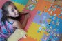 Júlia Andreotti, oito anos, personagem de uma reportagem do Almanaque sobre isolamento social x autismo.<!-- NICAID(14504017) -->