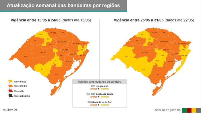 Maioria Das Cidades Da Serra Permanece Com Risco Medio No Mapa Do Distancimento Controlado Pioneiro