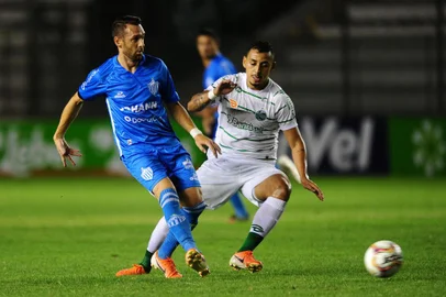 CAXIAS DO SUL, RS, BRASIL, 29/10/2020. Juventude x Novo Hamburgo, jogo válido pela terceira rodada do Campeonato Gaúcho (Gauchão 2020), Taça Cel. Ewaldo Poeta. Relizado no estádio Alfredo Jaconi. (Porthus Junior/Agência RBS)<!-- NICAID(14402706) -->