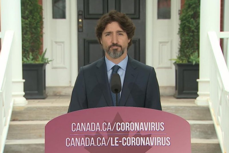  Prime Minister Justin Trudeau paused for 21 seconds before saying we all watch in horror and consternation, after being asked about U.S. President Donald Trump threatening the use of military force against protesters. He did not name or criticize the president.<!-- NICAID(14513803) -->