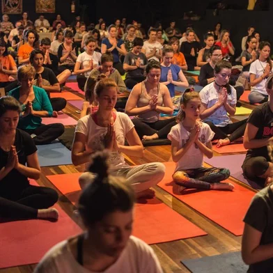 Encontro Yoga Pela Paz, de 2019, em Caxias<!-- NICAID(14514084) -->