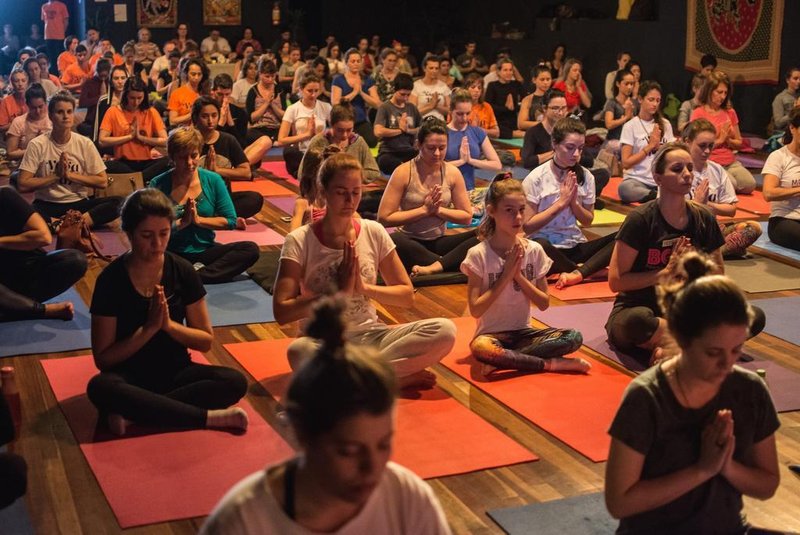Encontro Yoga Pela Paz, de 2019, em Caxias<!-- NICAID(14514084) -->