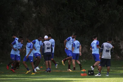  CAXIAS DO SUL, RS, BRASIL, 06/01/2020 - Treino da SER Caxias. (Marcelo Casagrande/Agência RBS)<!-- NICAID(14378922) -->