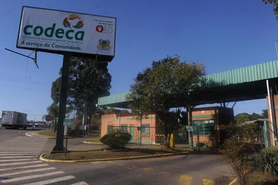  CAXIAS DO SUL, RS, BRASIL, 08/06/2020 -Fachada da Codeca. (Marcelo Casagrande/Agência RBS)<!-- NICAID(14517662) -->