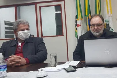  CAXIAS DO SUL, RS, BRASIL, 09/06/2020. Executiva do MDB de Caxias realiza reunião virtual com pré-candidatos a vereador. (Gustavo Vieira/Divulgação)<!-- NICAID(14518534) -->