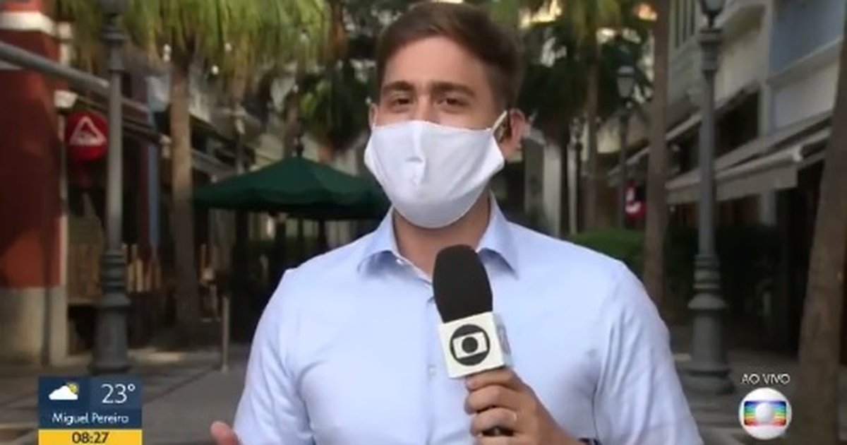 Repórter se declara para o marido ao vivo durante telejornal da Globo | GZH
