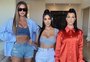 Kim Kardashian ite festa da família em meio à pandemia: "Foi bom, mas assustador"