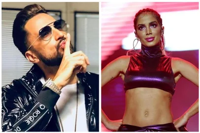 Latino diz ter sido humilhado por Anitta em festa e diz que chegou em casa chorando<!-- NICAID(14523550) -->