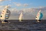 Barcos da classe 470 do Veleiros do Sul retomam os treinos para a Seletiva dos Jogos de Tóquio 